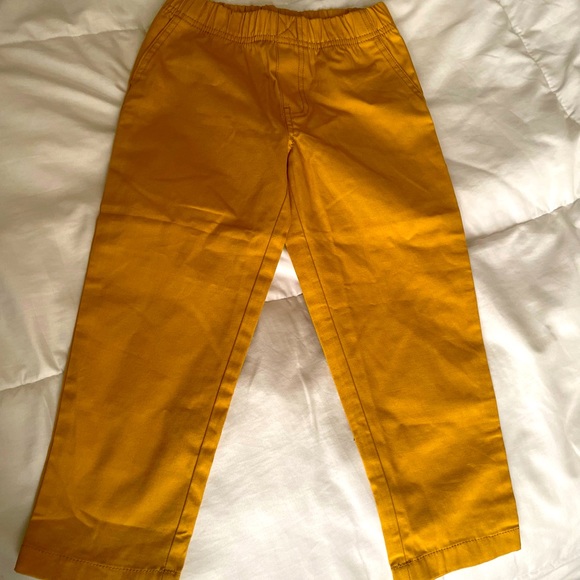 Carter's Bottoms Carters Boys Yellow Pants Poshmark